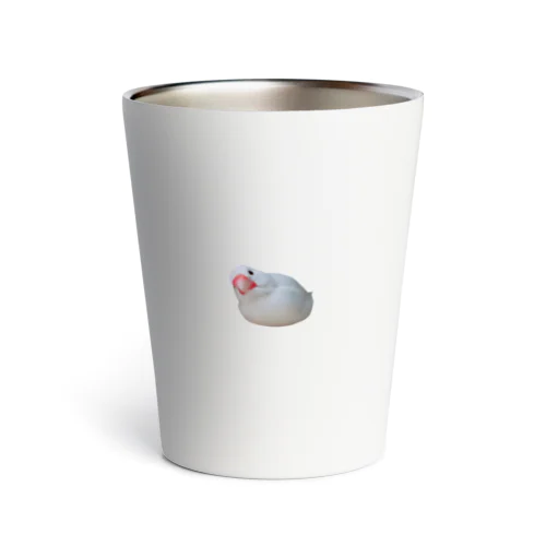 白文鳥にかくん Thermo Tumbler