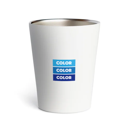 COLOR(BLUE) Thermo Tumbler