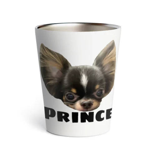 PRINCE  チワワ　ホワイト Thermo Tumbler