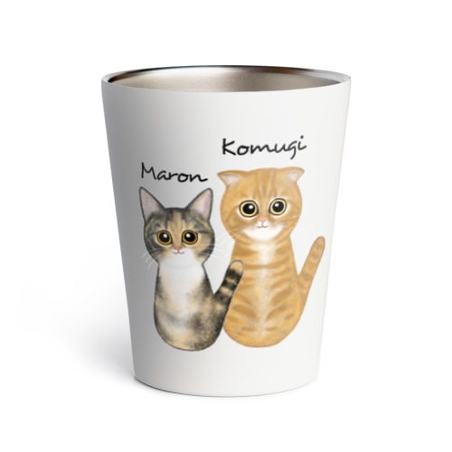 コムギくん マロンちゃん Thermo Tumbler