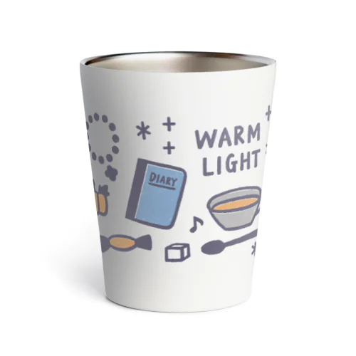 warm light Thermo Tumbler