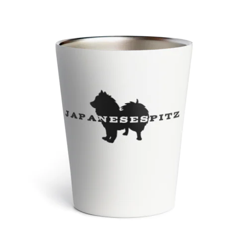 【Black Shadow】Japanesespitz Thermo Tumbler