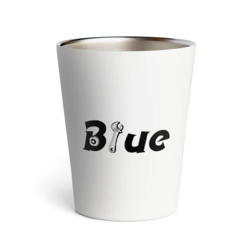 blue black Thermo Tumbler