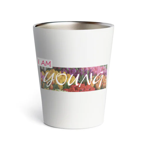 アイアムヤング flower shop Thermo Tumbler