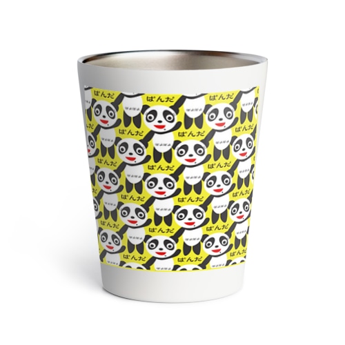 ぱんだぱんだぱんださんのあったかジャンパー🎶 Thermo Tumbler