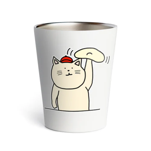 ピザ屋さんねこ Thermo Tumbler