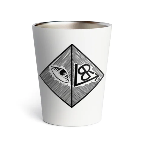 ロゴマーク(三角錐) Thermo Tumbler