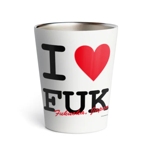 I ♥ Fukuoka Thermo Tumbler