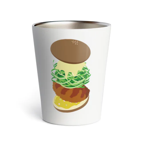 ロースカツバーガー Thermo Tumbler