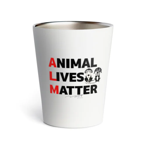 Animal Lives Matter "Suu & Cheyenne" サーモタンブラー