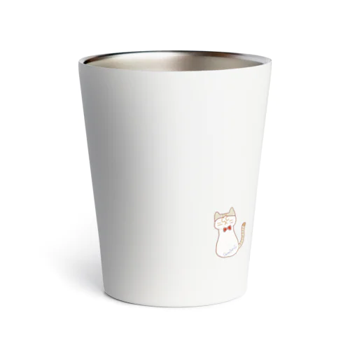 CCCatWhite Thermo Tumbler