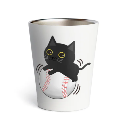野球猫 サーモタンブラー