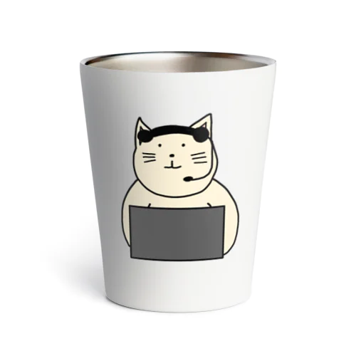 コールセンターねこ サーモタンブラー