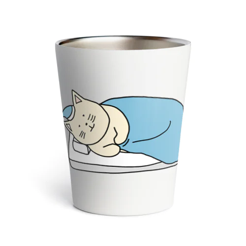 おやすみねこ Thermo Tumbler