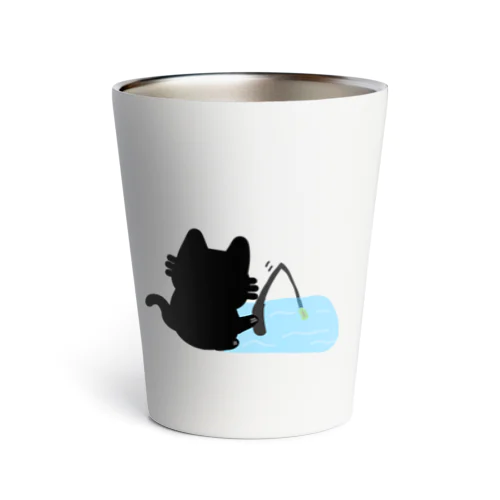 釣り猫 Thermo Tumbler