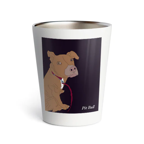 American Pit Bull Terrier Thermo Tumbler