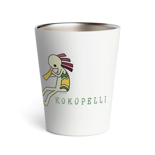 Kokopelli (+logo) サーモタンブラー