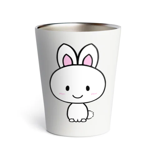 白い子うさぎ Thermo Tumbler