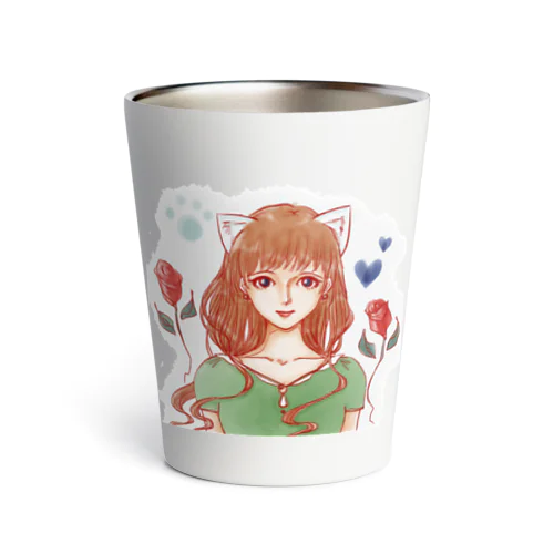 猫みたいなあの子 Thermo Tumbler