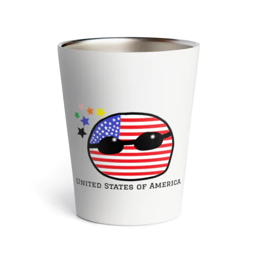 あめりか（United States of America） サーモタンブラー