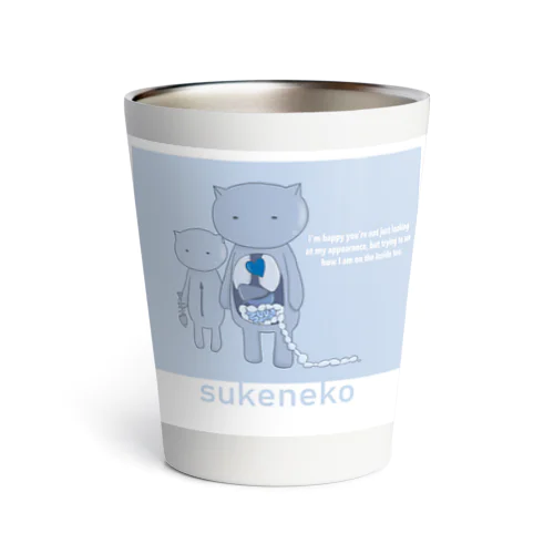 sukeneko　【透けネコ】 Thermo Tumbler