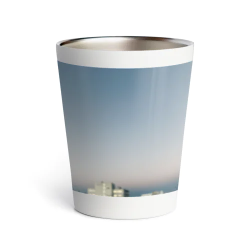 青い空とグラデーション Thermo Tumbler