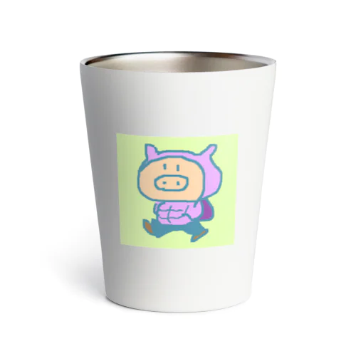 ぶたやまだくんゲーム買いに Thermo Tumbler