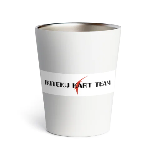 イキテクカートチームグッズ Thermo Tumbler