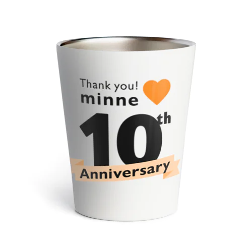 minne 10周年記念グッズ Thermo Tumbler