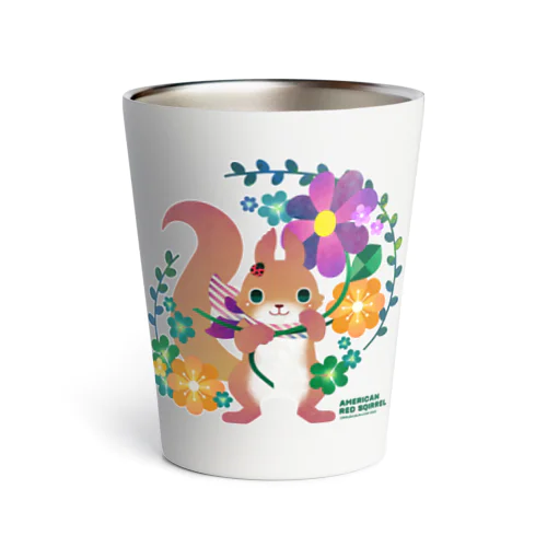 アメリカアカリスくん Thermo Tumbler