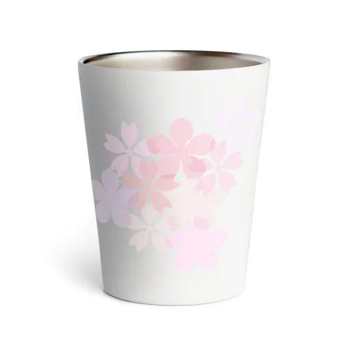 sakura花びらひらひら Thermo Tumbler