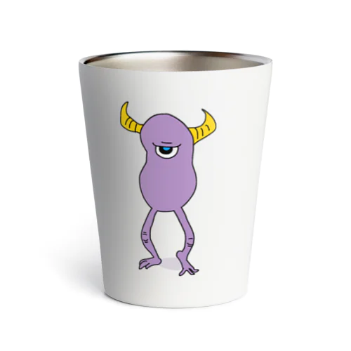 モノアイ角生えモンスターくん Thermo Tumbler