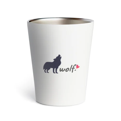 オオカミ(Wolf.♡) Thermo Tumbler