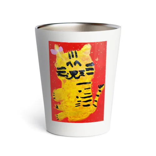 大きな猫 Thermo Tumbler