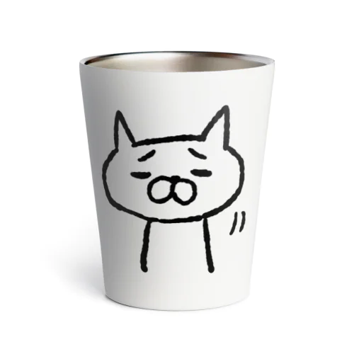 しみじみ ねこ Thermo Tumbler