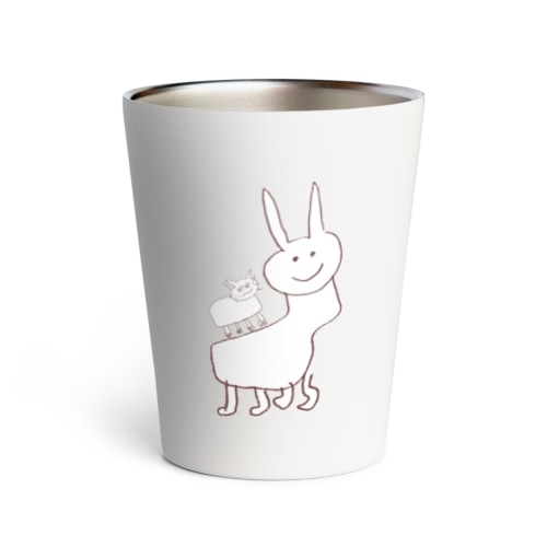 絵心動物 Thermo Tumbler