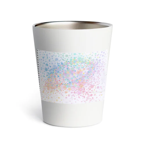 Flower arrangement love eyes Thermo Tumbler