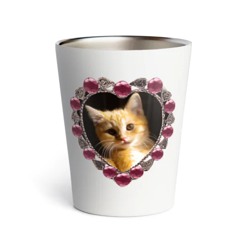 『うちのコ・シリーズ』Donation Items for cats Thermo Tumbler