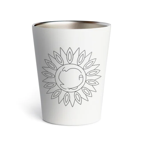 NO WAR SUNFLOWER Thermo Tumbler