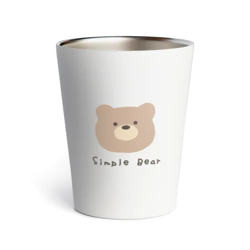 Simple Bear Thermo Tumbler