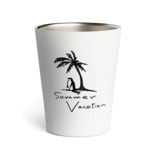 サマーバケーション　summer vacation ペンギンの夏休み Thermo Tumbler