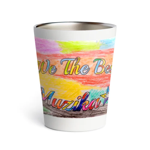 We the best muzikaロゴ　～エロア バージョン～ Thermo Tumbler