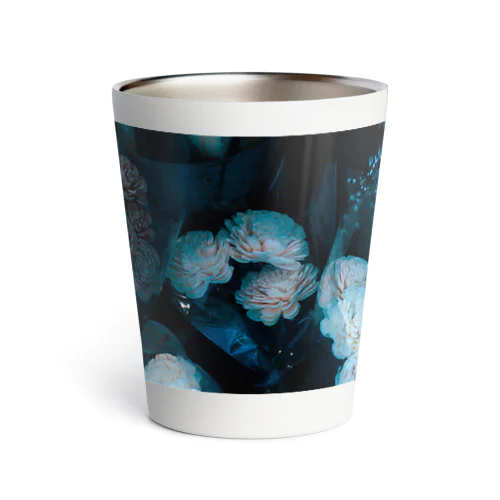 BLUE ROSE Thermo Tumbler