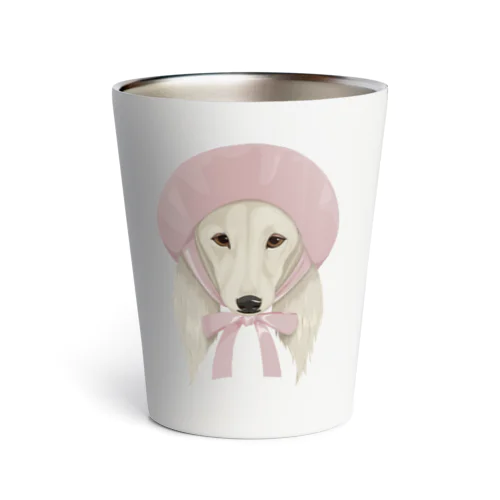 Saluki×ベレー帽 Thermo Tumbler