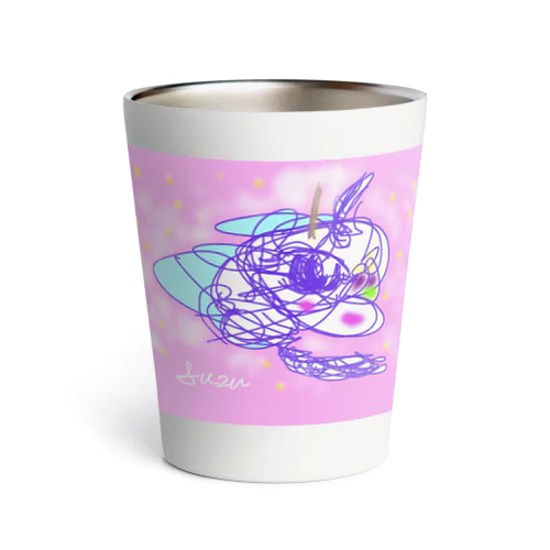 ユニコーン　de　カラーセラピー（ピンク） Thermo Tumbler