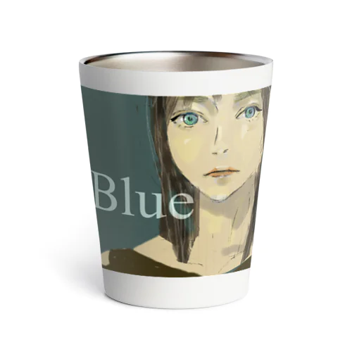 BLUE Thermo Tumbler