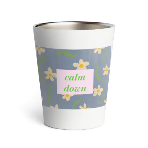 calm downしようねグッズ Thermo Tumbler