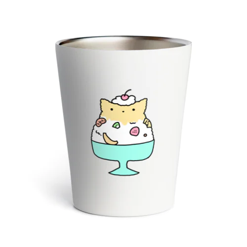 ねこのかき氷 Thermo Tumbler