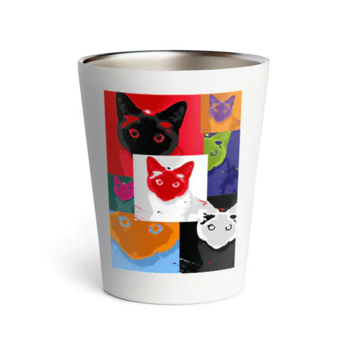 POP CAT (rev) Thermo Tumbler