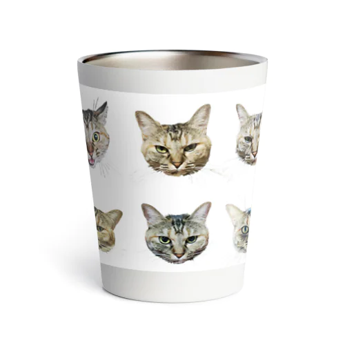 ひげのながいねこ Thermo Tumbler